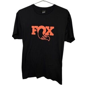 Fox Racing Women’s L Black & Orange High End T-Shirt #ridefox Motocross